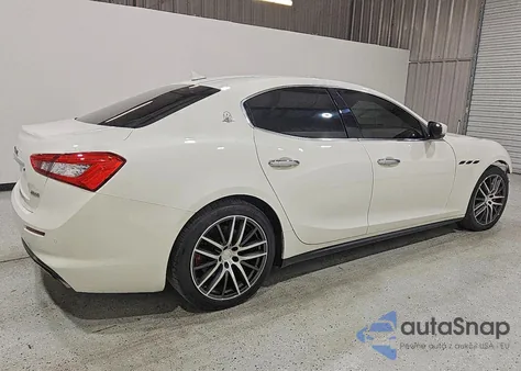 2018 Maserati Ghibli z USA, uszkodzony, nr VIN ZAM57XSA3J1304947